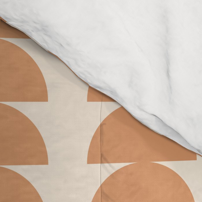 Maude Pattern XXIII Pantone Peach Fuzz Comforter Gallery Image 4