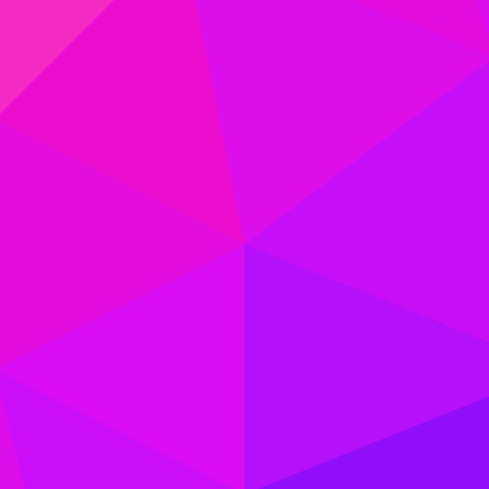 Magenta and Violet Low Poly Pattern Coffee Mug Gallery Image 2