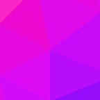 Magenta and Violet Low Poly Pattern Coffee Mug Gallery Image 2