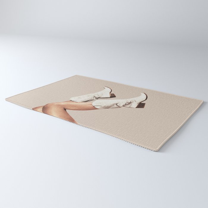 These Boots - Neutral Beige Rug Gallery Image 3