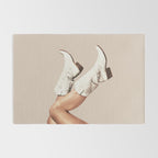 These Boots - Neutral Beige Rug Gallery Image 2