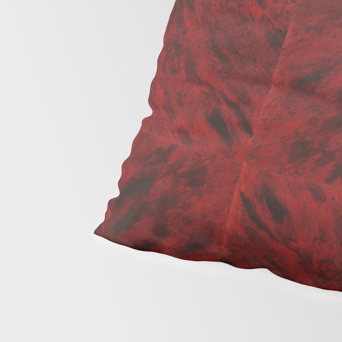 Faux Tortoiseshell 2 - Red Pillow Sham Gallery Image 4