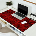 Faux Tortoiseshell 2 - Red Desk Mat Gallery Image 2