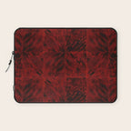 Faux Tortoiseshell 2 - Red Laptop Sleeve Gallery Image 1