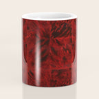 Faux Tortoiseshell 2 - Red Coffee Mug Gallery Image 4