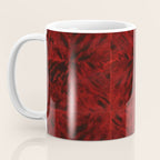 Faux Tortoiseshell 2 - Red Coffee Mug Gallery Image 3