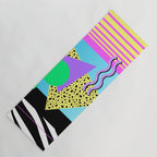 Memphis pattern 132 - 80s / 90s Retro Yoga Mat Gallery Image 1
