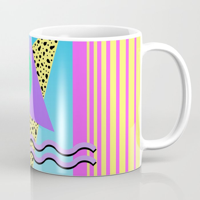 Memphis pattern 132 - 80s / 90s Retro Coffee Mug Gallery Image 1