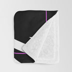 Memphis pattern 132 - 80s / 90s Retro Throw Blanket Gallery Image 3