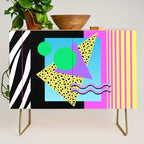 Memphis pattern 132 - 80s / 90s Retro Credenza Gallery Image 1