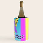 Memphis pattern 132 - 80s / 90s Retro Wine Chiller Gallery Image 3