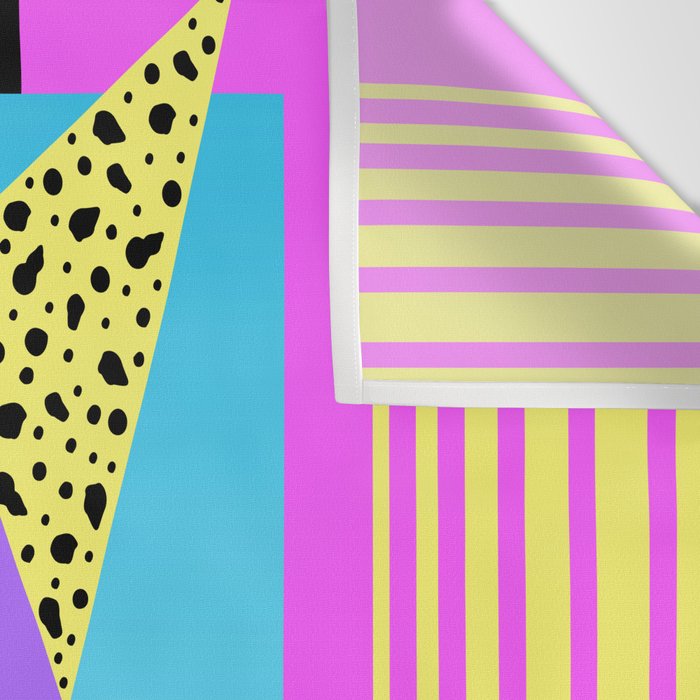 Memphis pattern 132 - 80s / 90s Retro Wall Tapestry Gallery Image 3