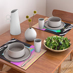 Memphis pattern 132 - 80s / 90s Retro Placemat Gallery Image 2