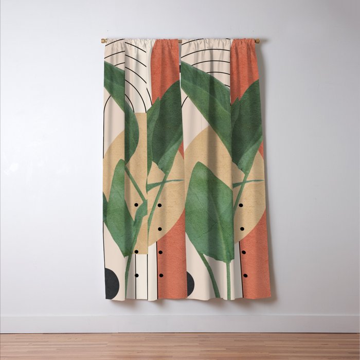 Nature Geometry V Window Curtain Gallery Image 3