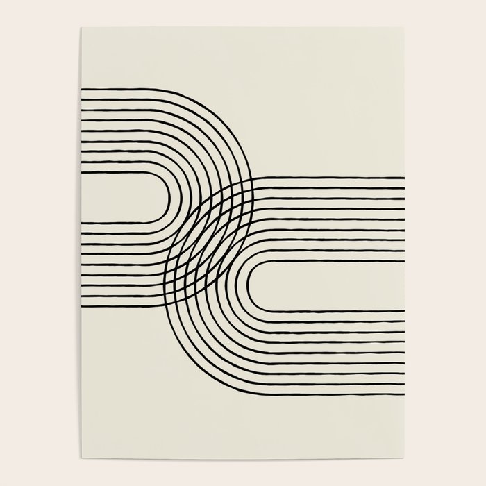 Arch duo 2 Mid century modern Poster Gallery Image 4