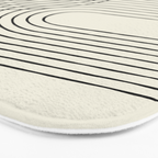 Arch duo 2 Mid century modern Bath Mat Gallery Image 3