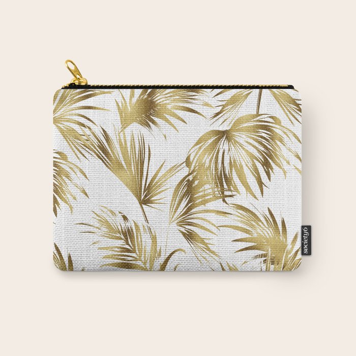 Golden palms Carry All Pouch Gallery Image 1