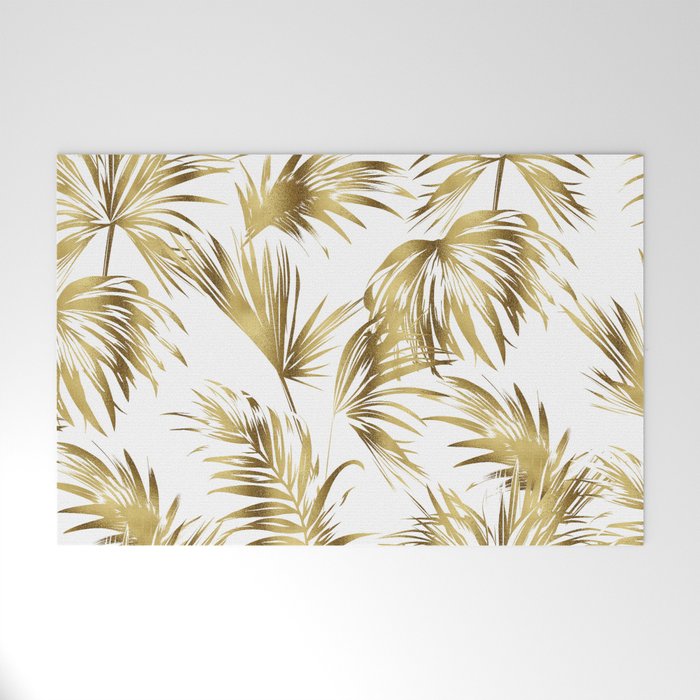 Golden palms Welcome Mat Gallery Image 1