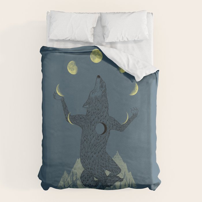 Moon Juggler Duvet Cover Gallery Image 6