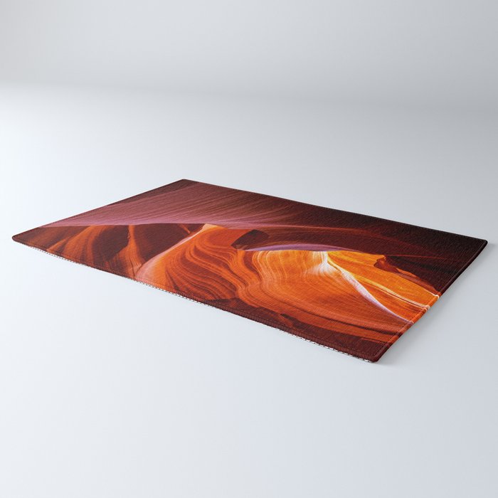 A Sculpture Of Nature Antelope Canyon Arizona Landscape Rug Gallery Image 3