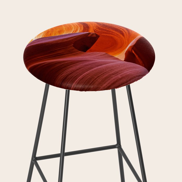 A Sculpture Of Nature Antelope Canyon Arizona Landscape Stool Gallery Image 2