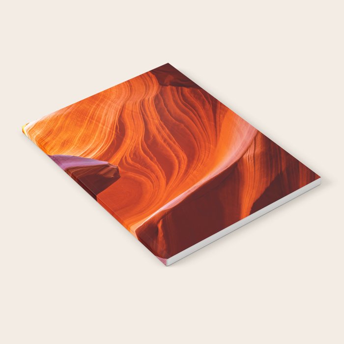 A Sculpture Of Nature Antelope Canyon Arizona Landscape Notebook Gallery Image 2