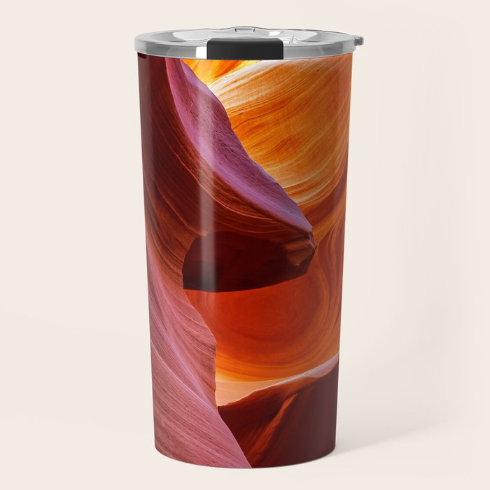 A Sculpture Of Nature Antelope Canyon Arizona Landscape Travel Mug Gallery Image 1
