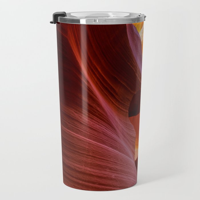 A Sculpture Of Nature Antelope Canyon Arizona Landscape Travel Mug Gallery Image 3