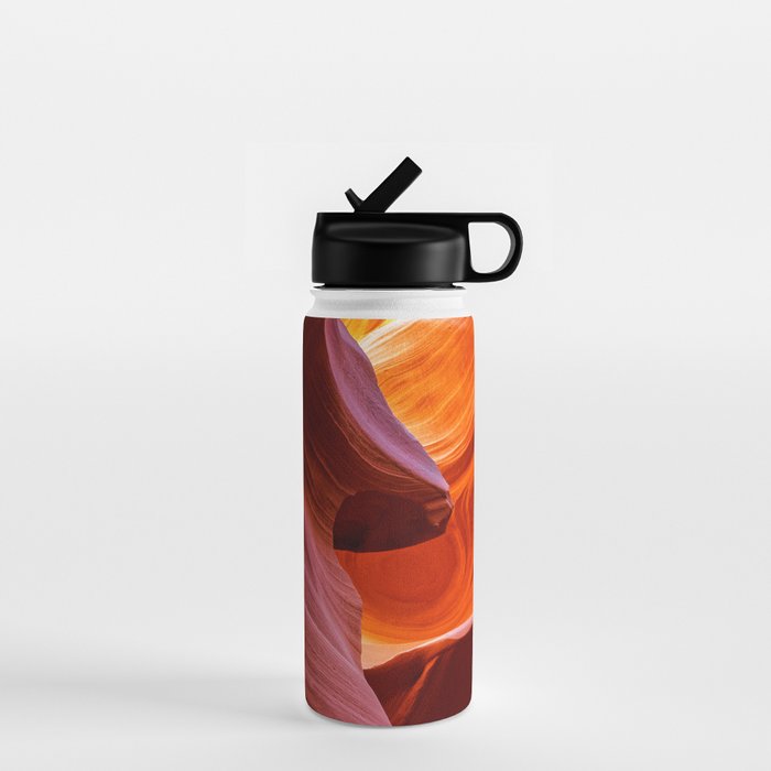 A Sculpture Of Nature Antelope Canyon Arizona Landscape Water Bottle Gallery Image 1