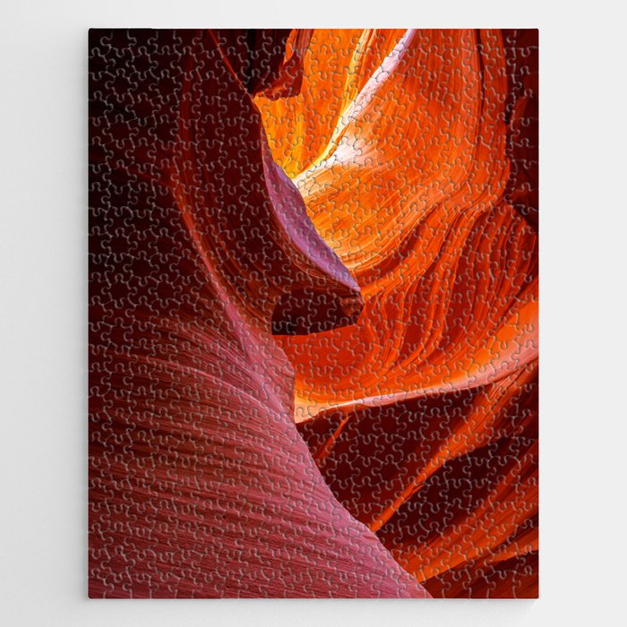 A Sculpture Of Nature Antelope Canyon Arizona Landscape Jigsaw Puzzle Gallery Image 1