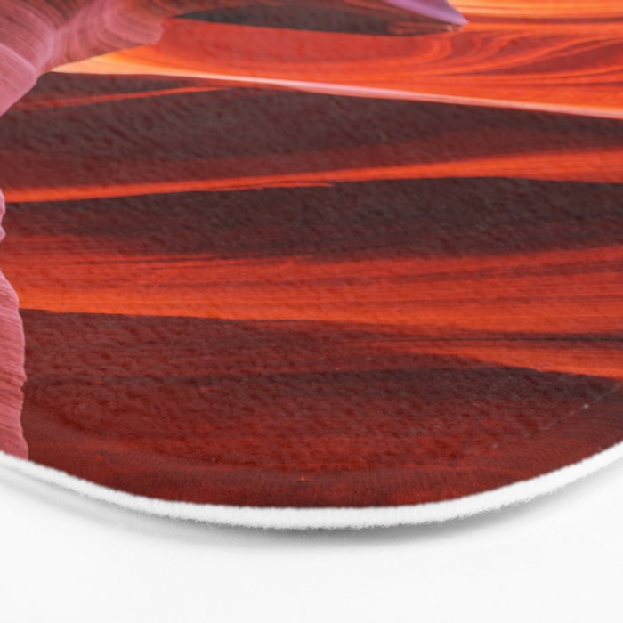 A Sculpture Of Nature Antelope Canyon Arizona Landscape Bath Mat Gallery Image 3