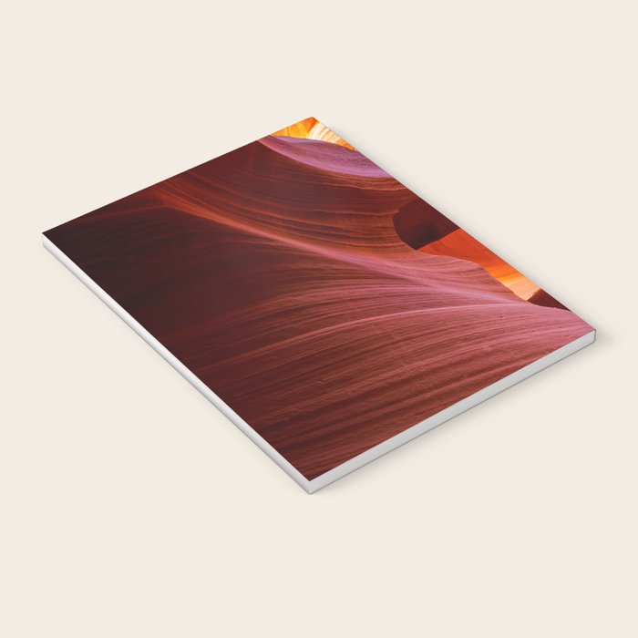 A Sculpture Of Nature Antelope Canyon Arizona Landscape Notebook Gallery Image 3
