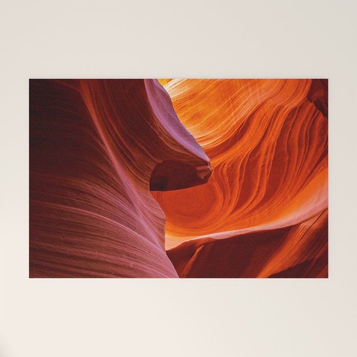 A Sculpture Of Nature Antelope Canyon Arizona Landscape Welcome Mat Gallery Image 1