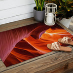 A Sculpture Of Nature Antelope Canyon Arizona Landscape Outdoor Rug Gallery Image 2