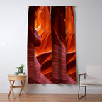 A Sculpture Of Nature Antelope Canyon Arizona Landscape Window Curtain Gallery Image 5