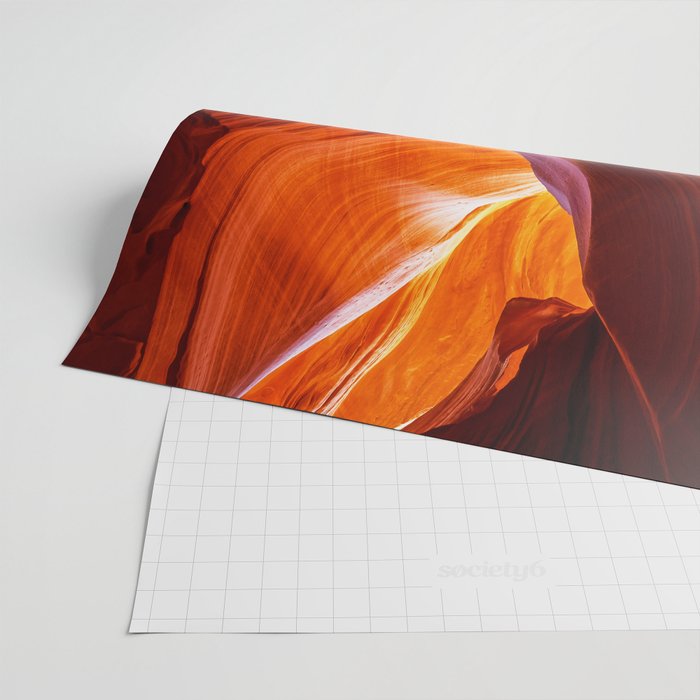 A Sculpture Of Nature Antelope Canyon Arizona Landscape Wrapping Paper Gallery Image 2