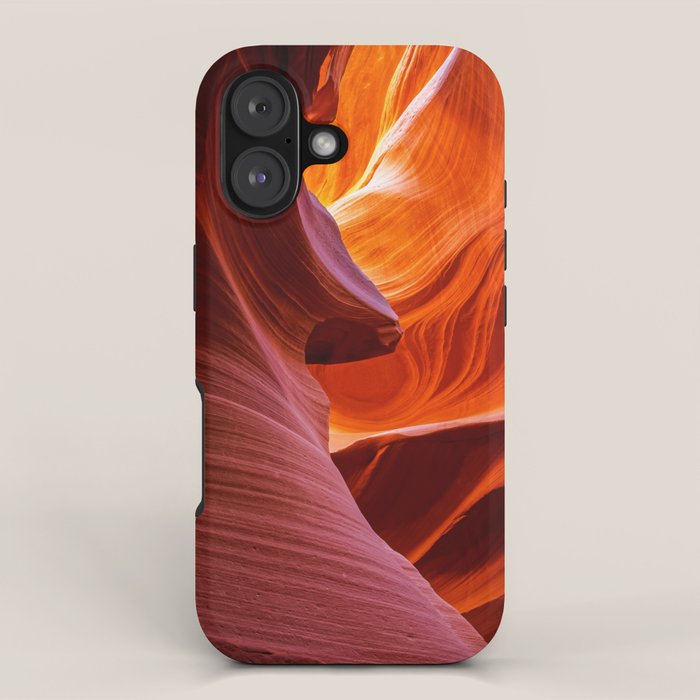 A Sculpture Of Nature Antelope Canyon Arizona Landscape iPhone Case Gallery Image 1