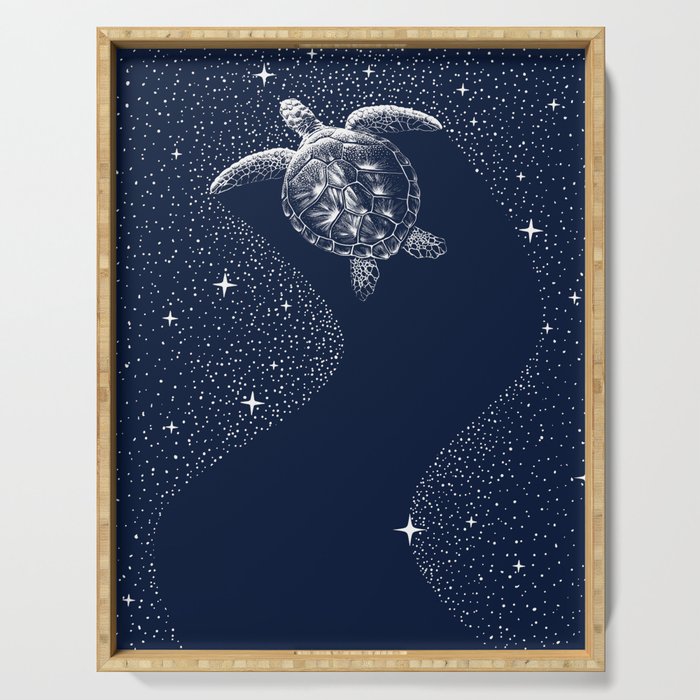 Starry Turtle Serving Tray Gallery Image 1