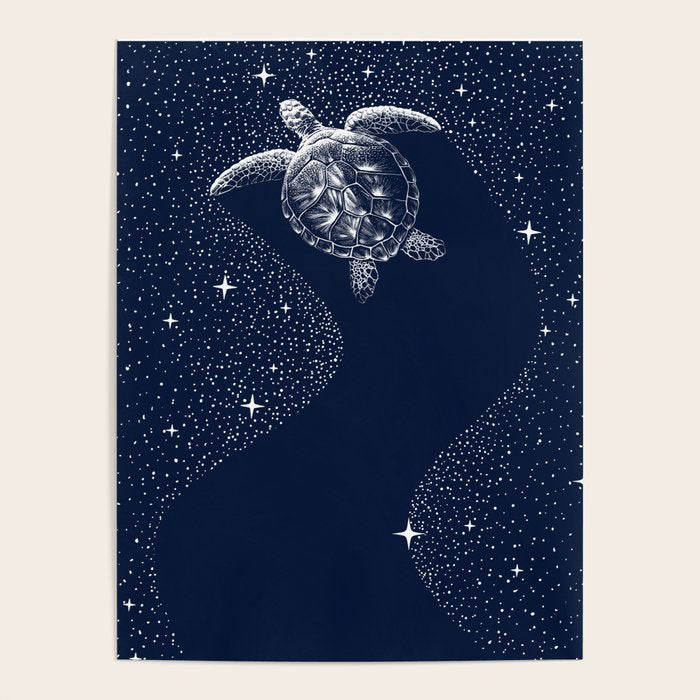 Starry Turtle Poster Gallery Image 4