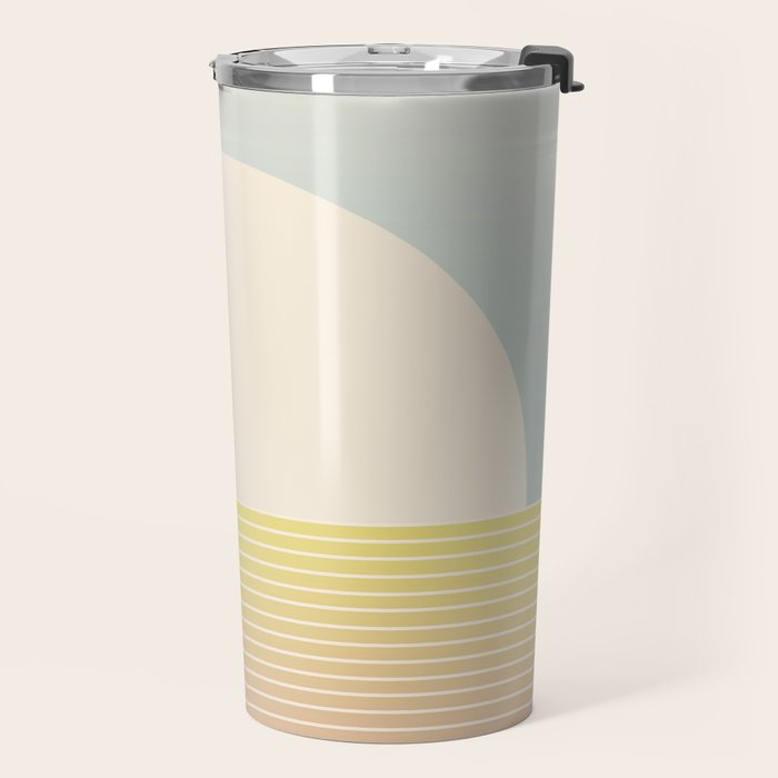 Sunrise / Sunset Abstract Gradient I Travel Mug Gallery Image 2