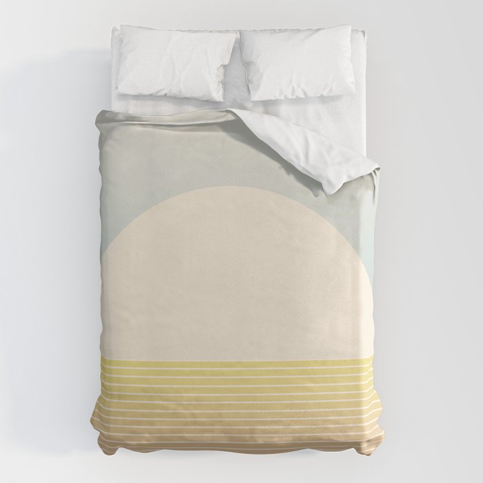 Sunrise / Sunset Abstract Gradient I Duvet Cover Gallery Image 6