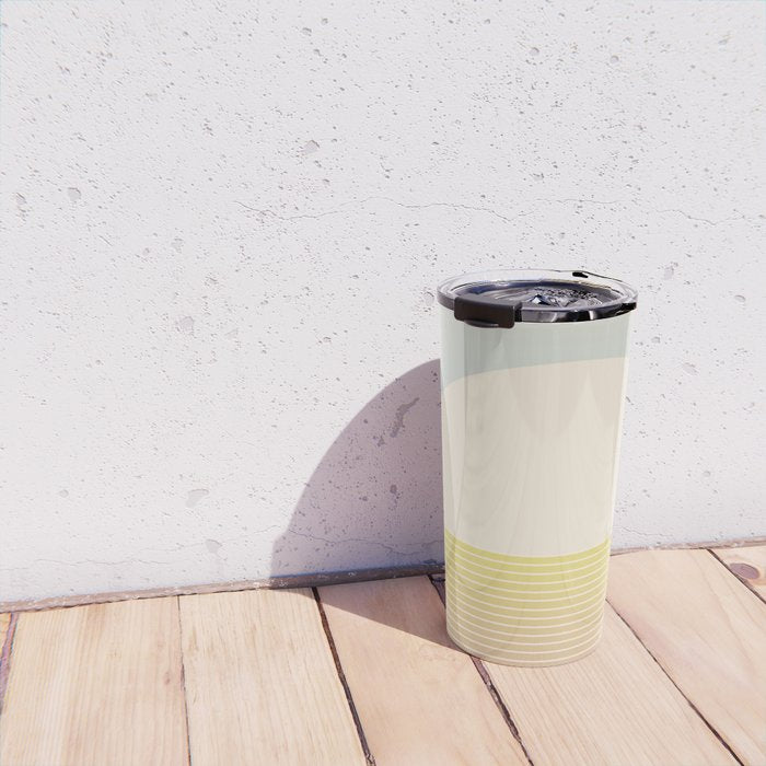 Sunrise / Sunset Abstract Gradient I Travel Mug Gallery Image 4