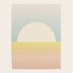 Sunrise / Sunset Abstract Gradient I Poster Gallery Image 4