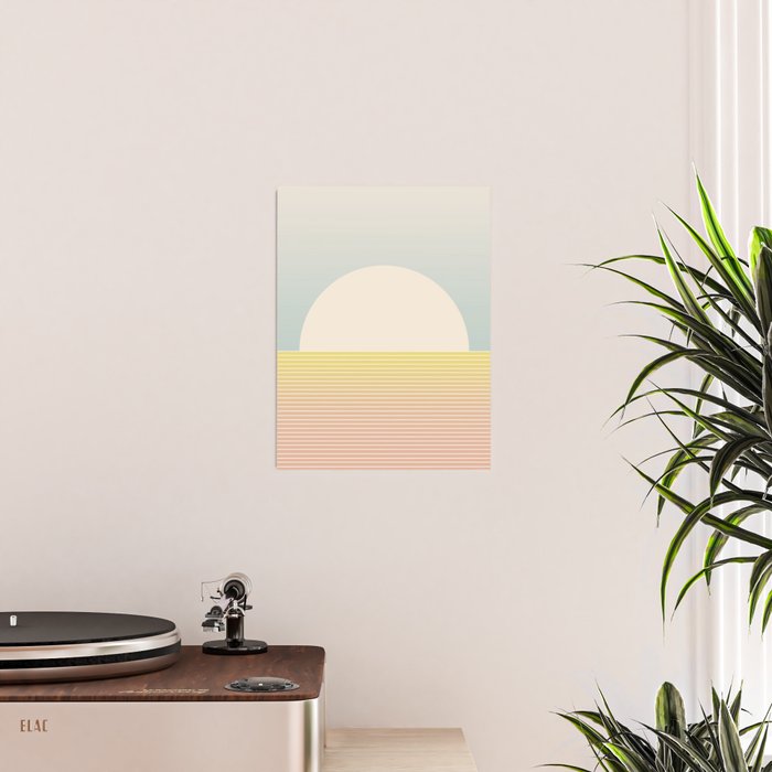 Sunrise / Sunset Abstract Gradient I Poster Gallery Image 2