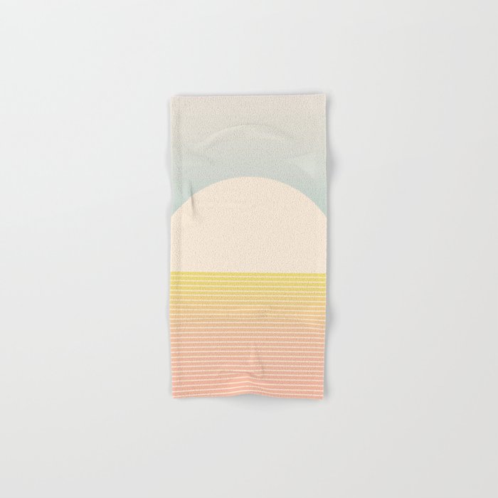 Sunrise / Sunset Abstract Gradient I Bath Towel Gallery Image 1