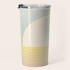 Sunrise / Sunset Abstract Gradient I Travel Mug Gallery Image 3