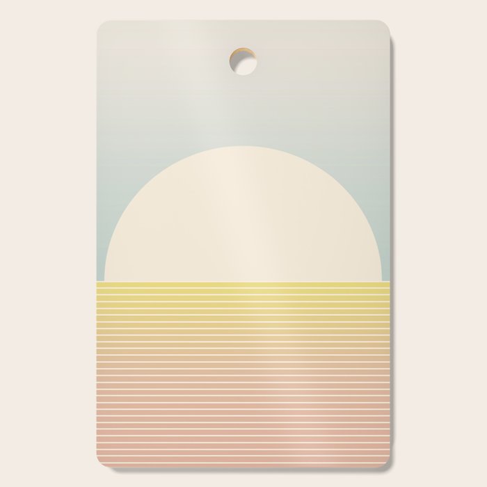 Sunrise / Sunset Abstract Gradient I Cutting Board Gallery Image 1