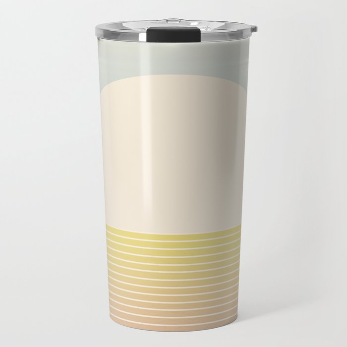 Sunrise / Sunset Abstract Gradient I Travel Mug Gallery Image 1