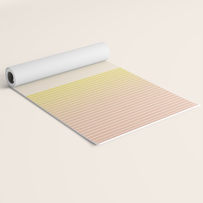 Sunrise / Sunset Abstract Gradient I Yoga Mat Gallery Image 2