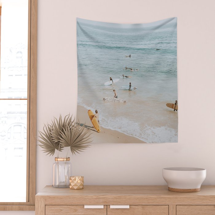 lets surf iii Wall Tapestry Gallery Image 2